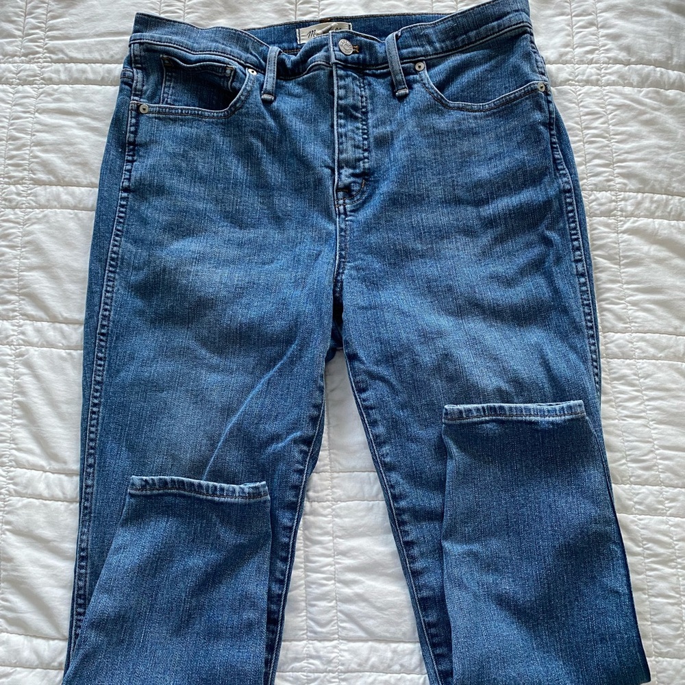 Madewell 10” High-rise skinny jeans (32P)